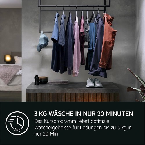 AEG LTR7A70260 – 7000 ProSteam®, mașină de spălat verticală 6 kg, 1200 rpm, Clasa B, abur, import Germania 🇩🇪