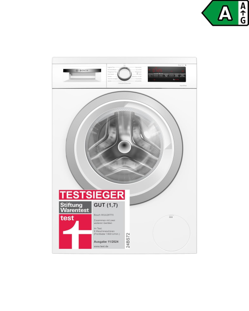Bosch 8KG, Serie 6 WUU28T70 – mașină de spălat, 1400 rpm, Clasa B, AquaStop, SpeedPerfect, import Germania 🇩🇪