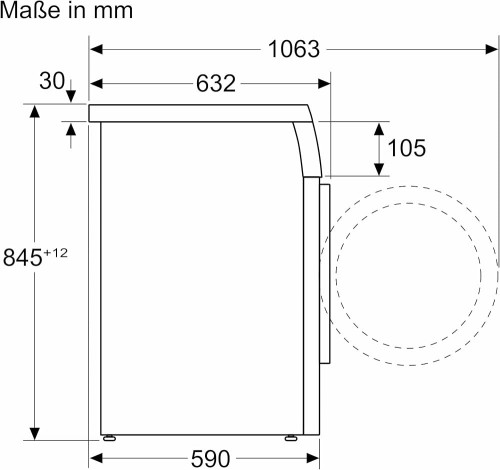Bosch 8KG, Serie 6 WUU28T70 – mașină de spălat, 1400 rpm, Clasa B, AquaStop, SpeedPerfect, import Germania 🇩🇪