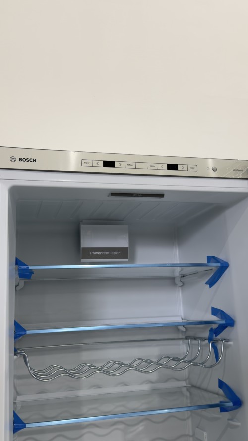 Bosch 419 L, Serie 6 KGE49AICA – Combină frigorifică XXL VitaFresh 0°C, LowFrost, Clasa C, Inox AntiAmprentă, import Germania 🇩🇪