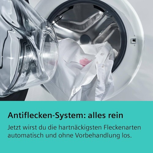 Siemens 9/6 kg, iQ500 WN44G242 – Mașină de spălat cu uscător 1400 rpm, Clasa A/D, smartFinish, AntiStain, import Germania 🇩🇪