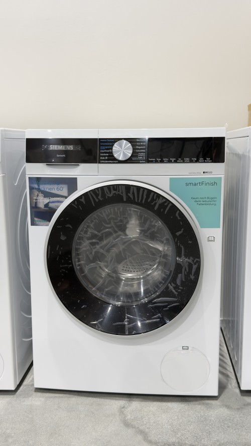 Siemens 9/6 kg, iQ500 WN44G242 – Mașină de spălat cu uscător 1400 rpm, Clasa A/D, smartFinish, AntiStain, import Germania 🇩🇪