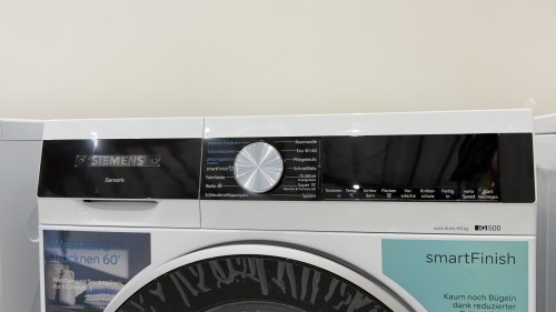 Siemens 9/6 kg, iQ500 WN44G242 – Mașină de spălat cu uscător 1400 rpm, Clasa A/D, smartFinish, AntiStain, import Germania 🇩🇪