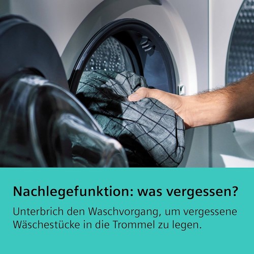 Siemens 9 kg, iQ500 WG44G2Z40 – Mașină de spălat 1400 rpm, Clasa A, smartFinish, AntiStain, aquaStop, import Germania 🇩🇪