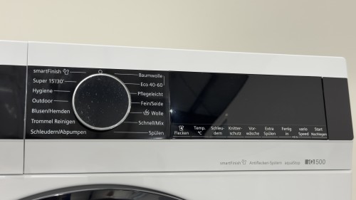Siemens 9 kg, iQ500 WG44G2Z40 – Mașină de spălat 1400 rpm, Clasa A, smartFinish, AntiStain, aquaStop, import Germania 🇩🇪