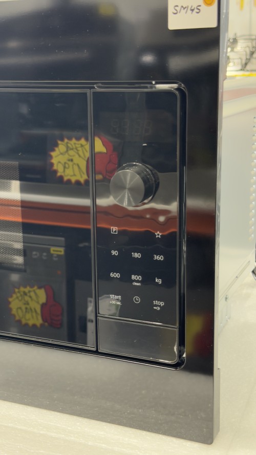 Siemens 20L iQ300 BF523LMB3 – Cuptor cu microunde încorporabil 20 L, cookControl7, humidClean Plus, Negru, import Germania 🇩🇪