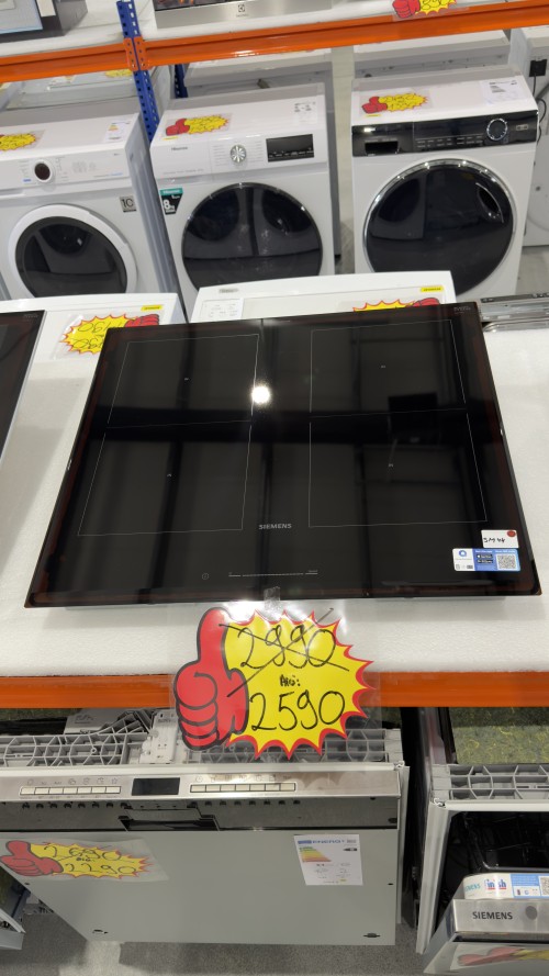 Siemens 60cm, iQ500, ED651HQB1E – Plită cu inducție, 4 zone, CombiZone, Home Connect, powerBoost, import Germania 🇩🇪