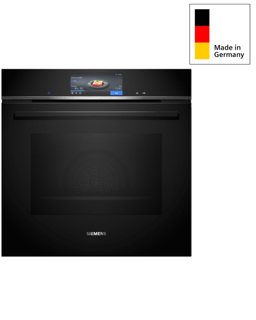 Siemens 71L, iQ700, HB778G3B1 – Cuptor încorporabil 71 L, Air Fry, Piroliză, Bratenthermometer Plus, Wi-Fi/Home Connect, A+ – import Germania 🇩🇪