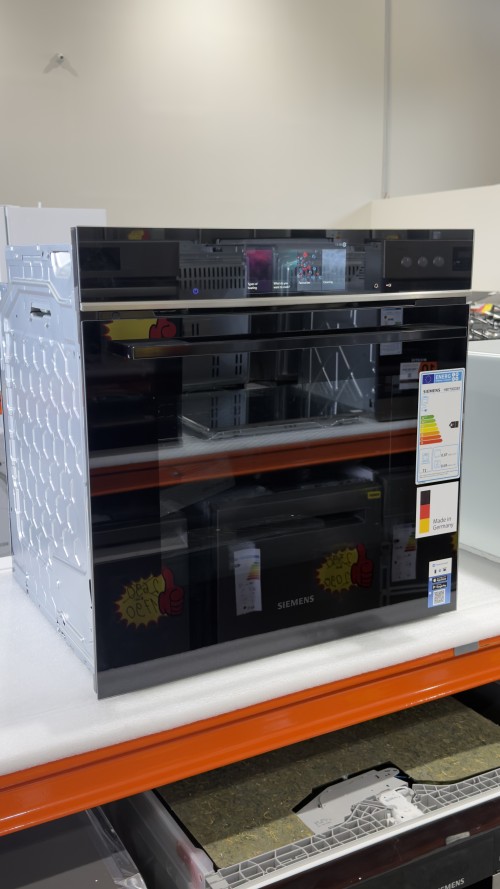 Siemens 71L, iQ700, HB778G3B1 – Cuptor încorporabil 71 L, Air Fry, Piroliză, Bratenthermometer Plus, Wi-Fi/Home Connect, A+ – import Germania 🇩🇪