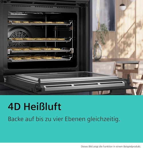 Siemens 71L, iQ700, HB778G3B1 – Cuptor încorporabil 71 L, Air Fry, Piroliză, Bratenthermometer Plus, Wi-Fi/Home Connect, A+ – import Germania 🇩🇪