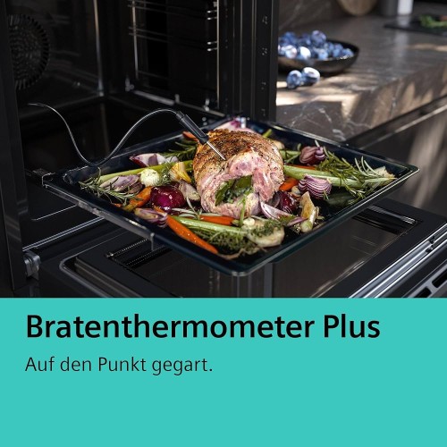Siemens 71L, iQ700, HB778G3B1 – Cuptor încorporabil 71 L, Air Fry, Piroliză, Bratenthermometer Plus, Wi-Fi/Home Connect, A+ – import Germania 🇩🇪