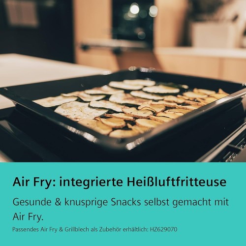 Siemens 71L, iQ700, HB778G3B1 – Cuptor încorporabil 71 L, Air Fry, Piroliză, Bratenthermometer Plus, Wi-Fi/Home Connect, A+ – import Germania 🇩🇪