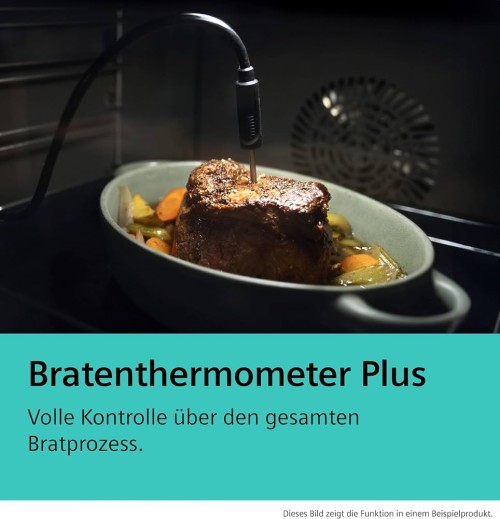 Siemens 71L, iQ700, HB778G3B1 – Cuptor încorporabil 71 L, Air Fry, Piroliză, Bratenthermometer Plus, Wi-Fi/Home Connect, A+ – import Germania 🇩🇪