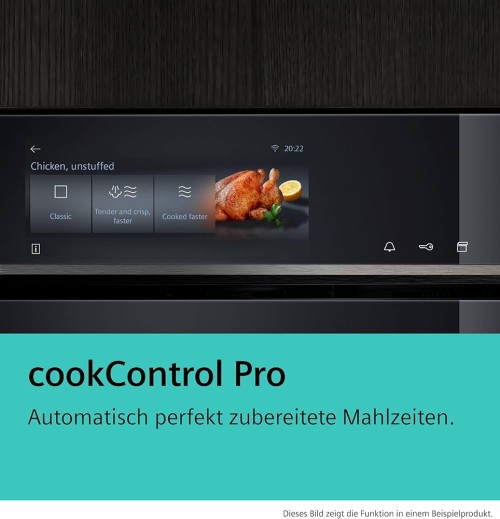 Siemens 71L, iQ700, HB778G3B1 – Cuptor încorporabil 71 L, Air Fry, Piroliză, Bratenthermometer Plus, Wi-Fi/Home Connect, A+ – import Germania 🇩🇪