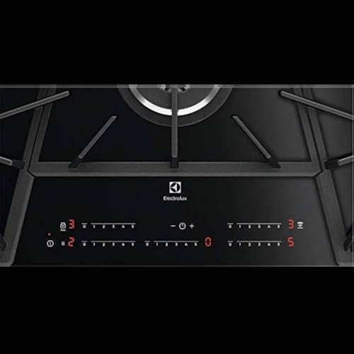 SET Electrolux KGV9539IK \+ LFV439K – Set plită gaz 90 cm, 5 arzătoare \+ hotă 90 cm, Hob²Hood®