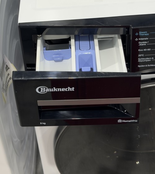 Bauknecht 9 kg, B WM Smart Eco 9A – 1400 rpm, clasa A, Steam Therapy, HomeWhiz, motor Inverter – import Germania 🇩🇪