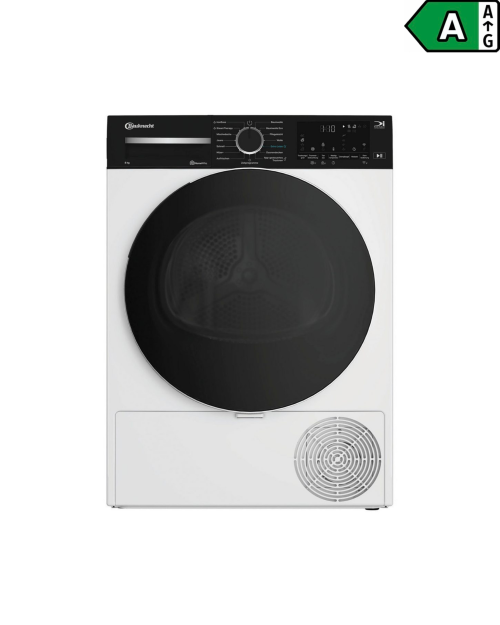Bauknecht 8 kg, BT 87A WB – Uscător rufe cu pompă de căldură, clasa A, IronEase, Steam Therapy, HomeWhiz – import Germania 🇩🇪
