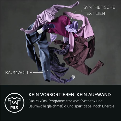 AEG 8 kg, TR7TC86 – Uscător de rufe cu pompă de căldură, clasa C, SensiDry & ProSense – import Germania 🇩🇪