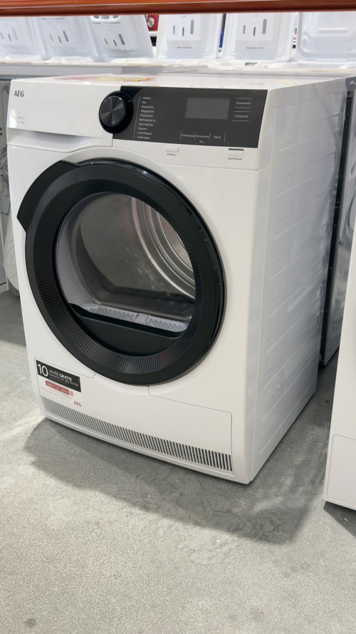 AEG 8 kg, TR7TC86 – Uscător de rufe cu pompă de căldură, clasa C, SensiDry & ProSense – import Germania 🇩🇪
