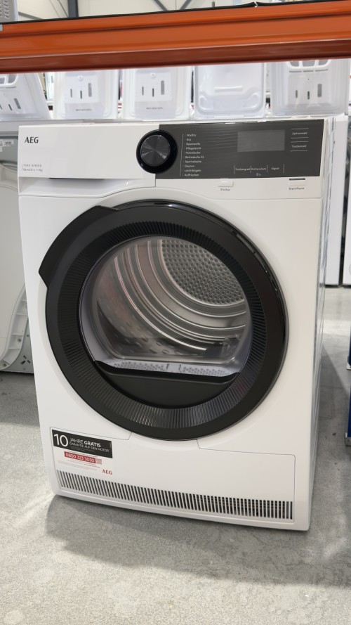AEG 8 kg, TR7TC86 – Uscător de rufe cu pompă de căldură, clasa C, SensiDry & ProSense – import Germania 🇩🇪