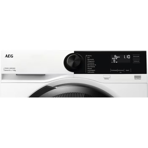 AEG 8 kg, TR7TC86 – Uscător de rufe cu pompă de căldură, clasa C, SensiDry & ProSense – import Germania 🇩🇪