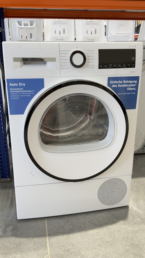 Bosch 9 kg WQG233D01 – Uscător rufe Clasa C, pompă de căldură, import Germania 🇩🇪