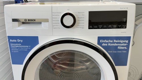 Bosch 9 kg WQG233D01 – Uscător rufe Clasa C, pompă de căldură, import Germania 🇩🇪
