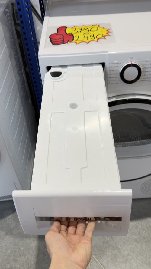 Bosch 9 kg WQG233D01 – Uscător rufe Clasa C, pompă de căldură, import Germania 🇩🇪