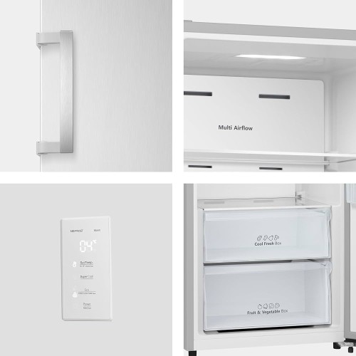 Hisense 322 L, RL3N319NEIC – Frigider/Racitor Inverter, clasa C, Multi Air Flow – import Germania 🇩🇪
