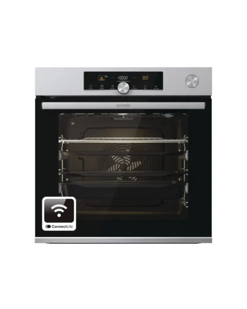 Gorenje 77L, BPSA6747A08XWI – Cuptor încorporabil 77 L, Piroliză, SteamAssist, AirFry+, Wi-Fi, Clasa A+ – import Germania 🇩🇪