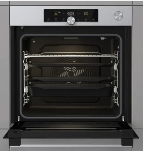 Gorenje 77L, BPSA6747A08XWI – Cuptor încorporabil 77 L, Piroliză, SteamAssist, AirFry+, Wi-Fi, Clasa A+ – import Germania 🇩🇪