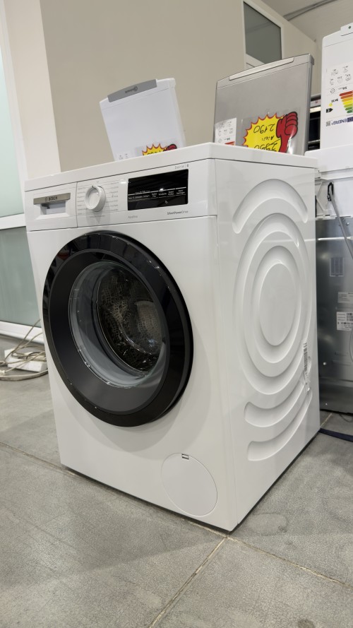 Siemens 9 kg, iQ500, WU14UT42 – Mașină de spălat 1400 rpm, Clasa A, iQdrive, varioSpeed, aquaStop – import Germania 🇩🇪
