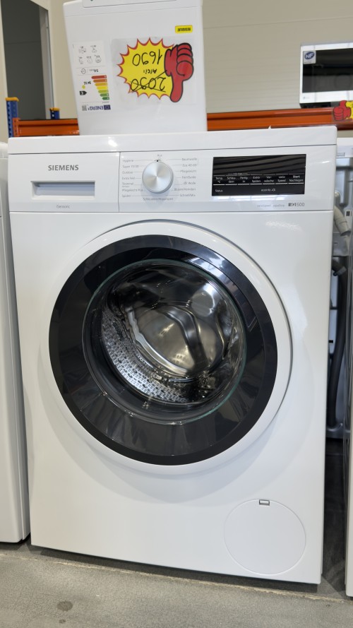 Siemens 9 kg, iQ500, WU14UT42 – Mașină de spălat 1400 rpm, Clasa A, iQdrive, varioSpeed, aquaStop – import Germania 🇩🇪
