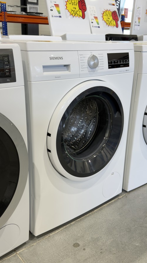 Siemens 9 kg, iQ500, WU14UT42 – Mașină de spălat 1400 rpm, Clasa A, iQdrive, varioSpeed, aquaStop – import Germania 🇩🇪