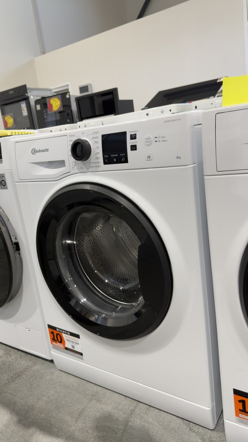 Bauknecht 8 KG, Super Eco 845 A – Mașină de spălat rufe, Clasa A, Inverter Motor, import Germania 🇩🇪