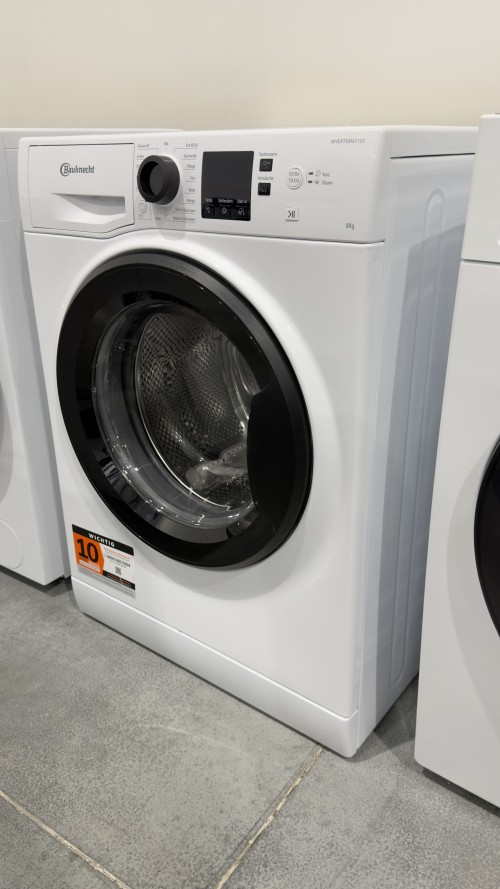 Bauknecht 8 KG, Super Eco 845 A – Mașină de spălat rufe, Clasa A, Inverter Motor, import Germania 🇩🇪