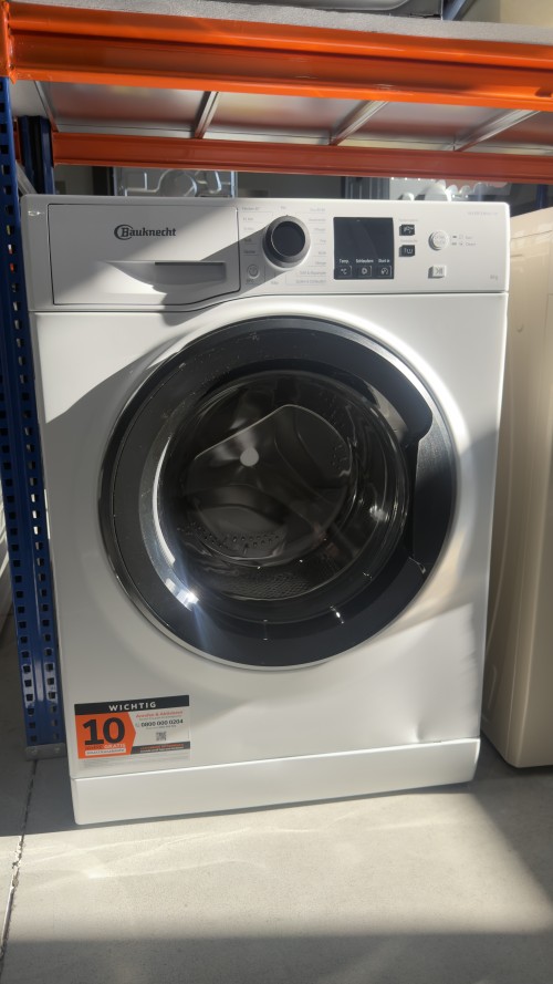 Bauknecht 8 KG, Super Eco 845 A – Mașină de spălat rufe, Clasa A, Inverter Motor, import Germania 🇩🇪