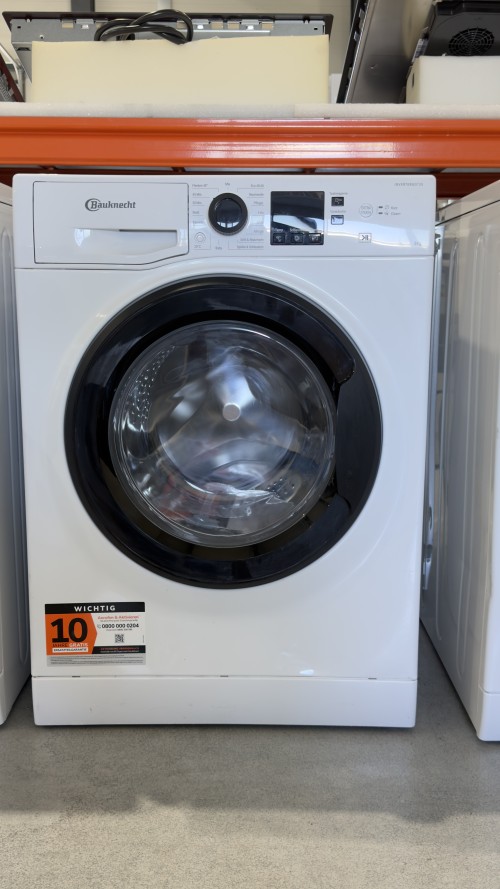 Bauknecht 8 KG, Super Eco 845 A – Mașină de spălat rufe, Clasa A, Inverter Motor, import Germania 🇩🇪