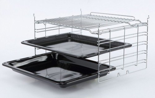 Hanseatic 75L, 65M40M1-E11314A – Cuptor electric încorporabil 75 L, Clasa A, ECO, Grill, import Germania 🇩🇪
