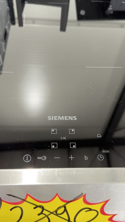 Siemens 60 cm, iQ300 EH645BFB6E/67 – Plită inducție, 4 zone, PowerBoost, TouchControl, 7,4 kW, import Germania 🇩🇪