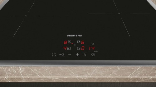 Siemens 60 cm, iQ300 EH645BFB6E/67 – Plită inducție, 4 zone, PowerBoost, TouchControl, 7,4 kW, import Germania 🇩🇪