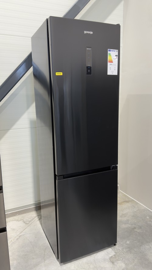 Gorenje 331 L, NRK620B61BX4OT – Combină frigorifică Clasa B, NoFrost Plus, negru inox, import Germania 🇩🇪