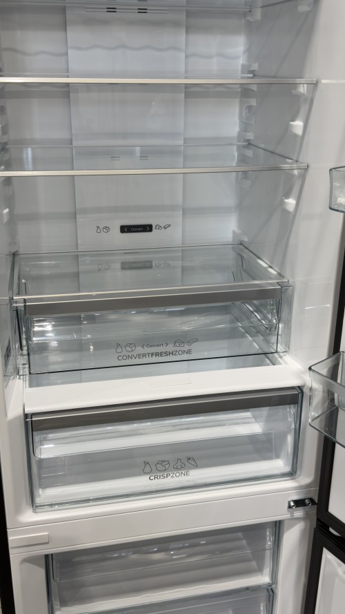 Gorenje 331 L, NRK620B61BX4OT – Combină frigorifică Clasa B, NoFrost Plus, negru inox, import Germania 🇩🇪