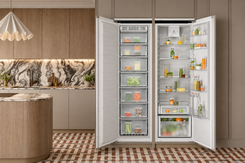 Electrolux 522 L, + KUN7NE18C – Set frigider + congelator încorporabile, side by side, No Frost, import Germania