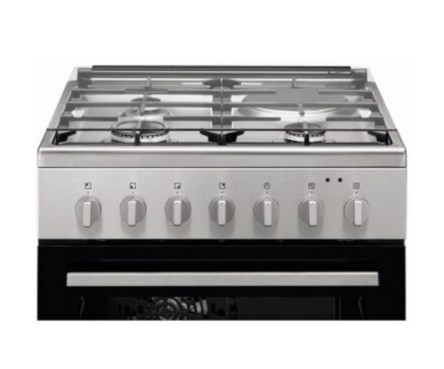 Electrolux 60 cm, LKM620000X – Aragaz cuptor electric, plita 3 gaz + 1 electric import Germania