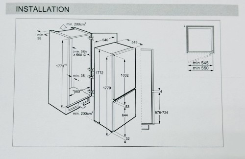 Electrolux 534 L, 2× LNS5LE18S5 – Set 2 x combină frigorifică încorporabilă tip side by side import Germania
