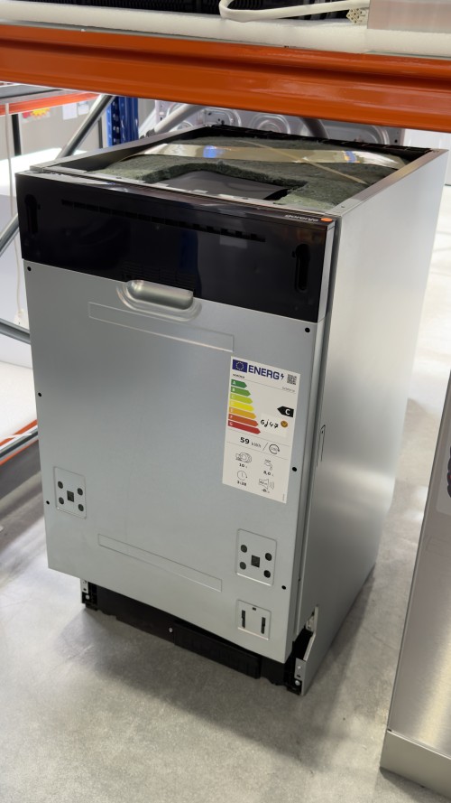 Gorenje 10 seturi, GV583C10 – Mașină de spălat vase complet încorporabilă 45 cm, Clasa C, TotalDry, import Germania 🇩🇪
