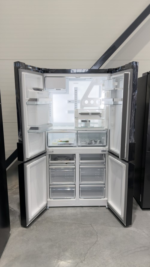 Siemens 574 L,iQ700, KF96DPXEA  – Combină frigorifică French Door, Total noFrost, dozator apă & gheață, Home Connect, Clasa E, import Germania 🇩🇪