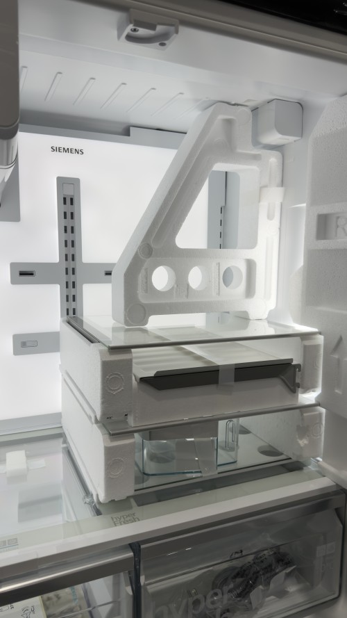 Siemens 574 L,iQ700, KF96DPXEA  – Combină frigorifică French Door, Total noFrost, dozator apă & gheață, Home Connect, Clasa E, import Germania 🇩🇪