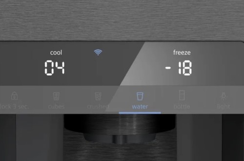 Siemens 574 L,iQ700, KF96DPXEA  – Combină frigorifică French Door, Total noFrost, dozator apă & gheață, Home Connect, Clasa E, import Germania 🇩🇪